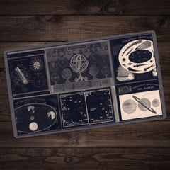 Vintage Astronomy Playmat