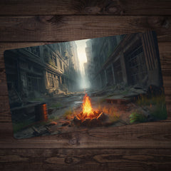 Abandoned Fire Playmat