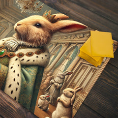 Aristocrat Bunny Playmat
