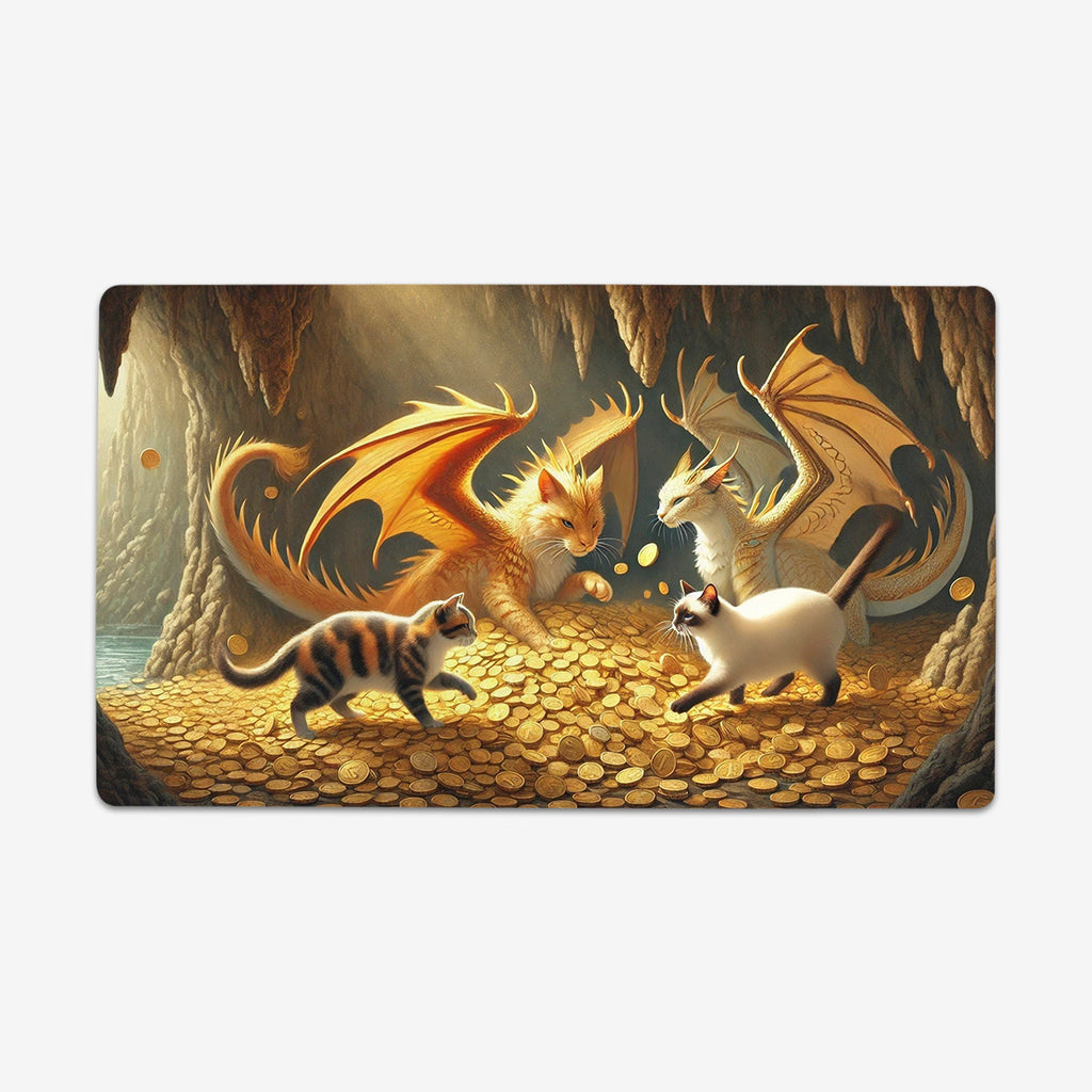 Cat Dragon Lounge Playmat