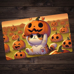 Cat Pumpkin Playmat