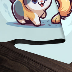 Cute Kitten, Funny Puppy Playmat