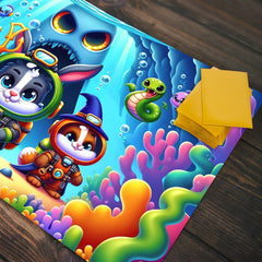 Cute Underwater Adventure Playmat