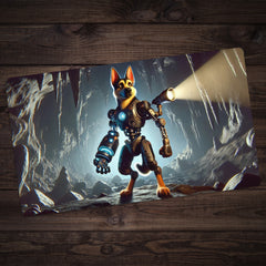 Cyborg Dog Playmat