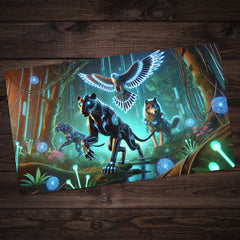 Cyborg Hunters Playmat