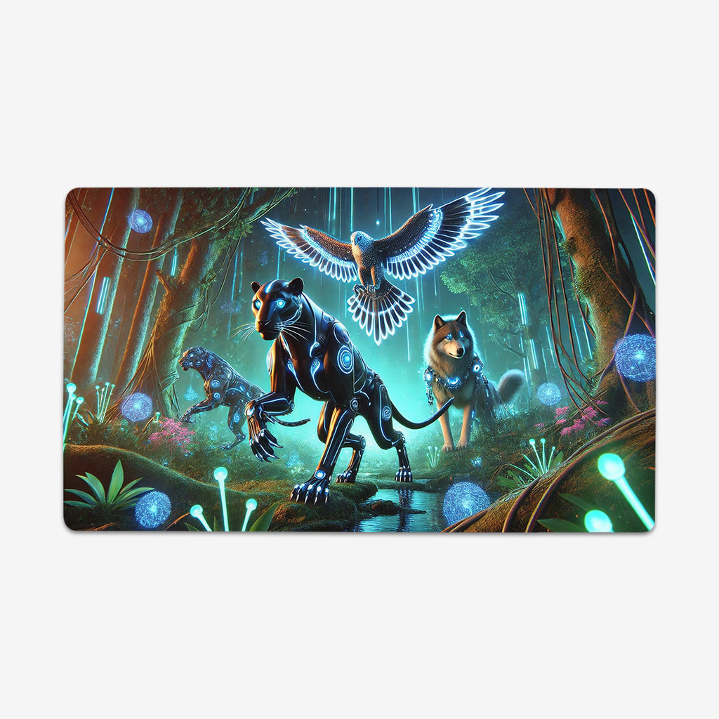 Cyborg Hunters Playmat