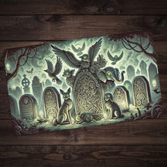 Eerie Animal Graveyard Playmat
