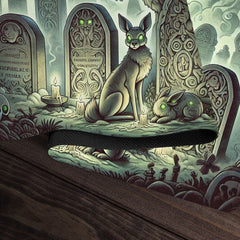 Eerie Animal Graveyard Playmat
