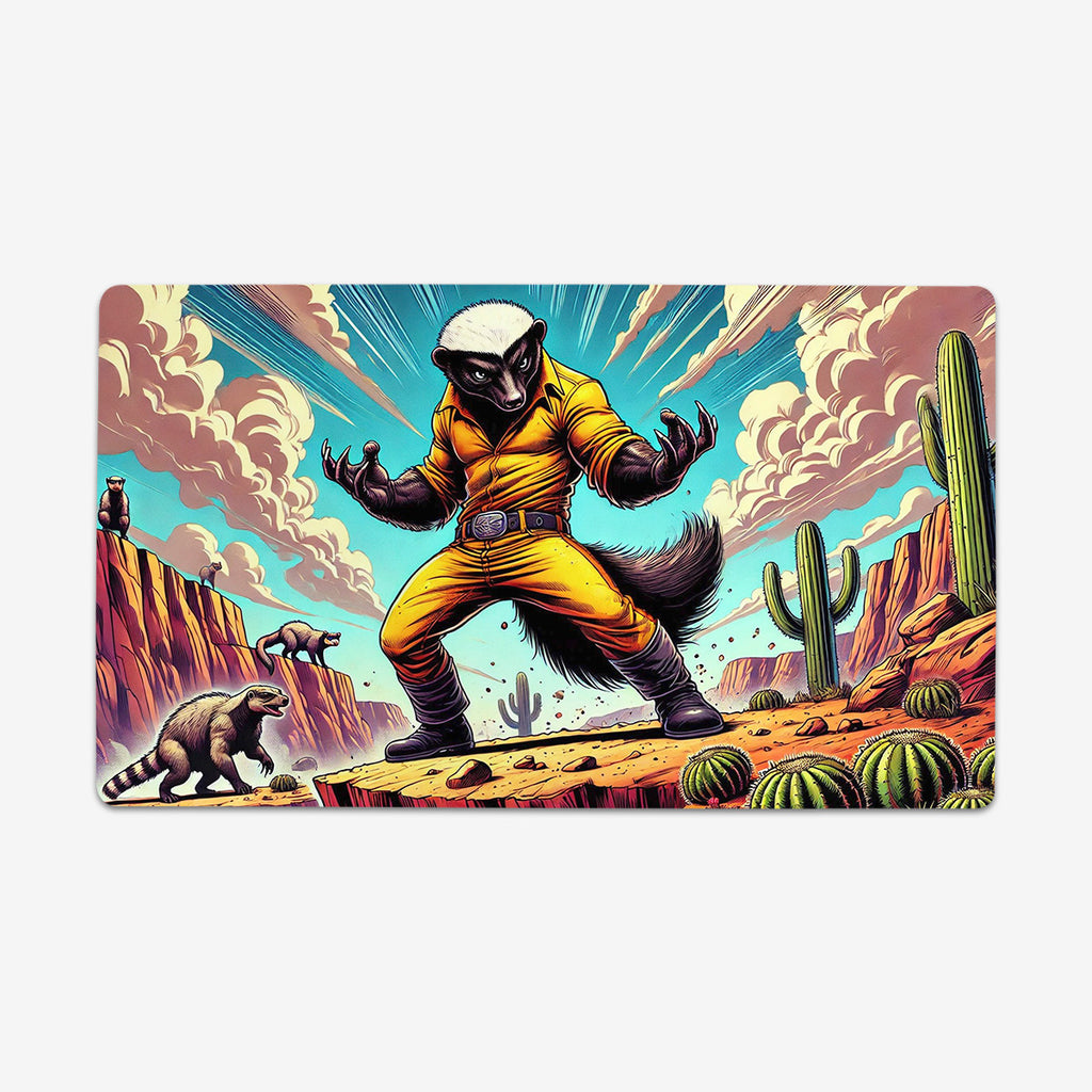 Fierce Honeybadger Playmat