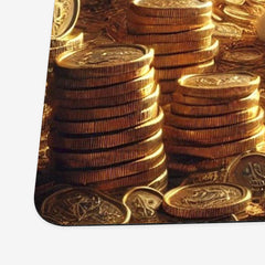 Golden Nap With Cats And Dragons Playmat