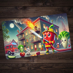 Hot Pepper Fire Playmat