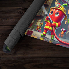 Hot Pepper Fire Playmat