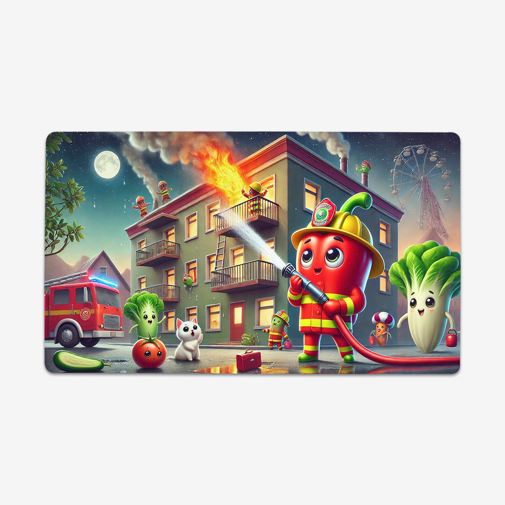 Hot Pepper Fire Playmat