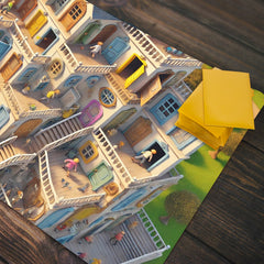 House With Doors Playmat