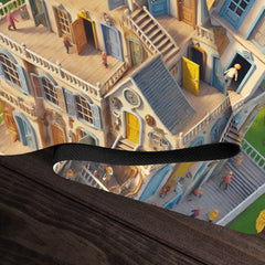 House With Doors Playmat