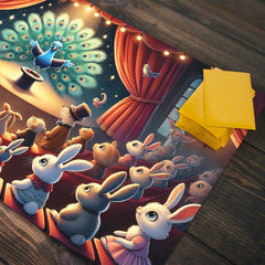 Magic Peacock Playmat