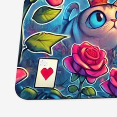 Royal Cat Of Roses Playmat