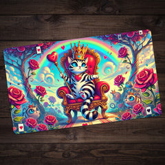 Royal Cat Of Roses Playmat