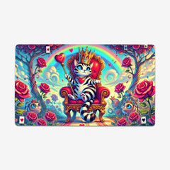 Royal Cat Of Roses Playmat