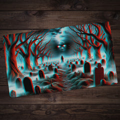 Scary Graveyard Playmat