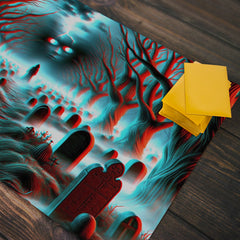 Scary Graveyard Playmat