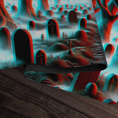 Scary Graveyard Playmat