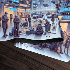 Scifi City Playmat