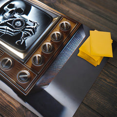 Skeleton On The Screen Playmat