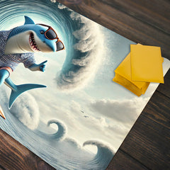 Surfing Shark Playmat