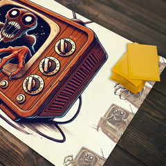 TV Horror Monster Playmat