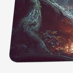 Wolf At Night Playmat