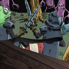 Mushroom Giants Attack Playmat