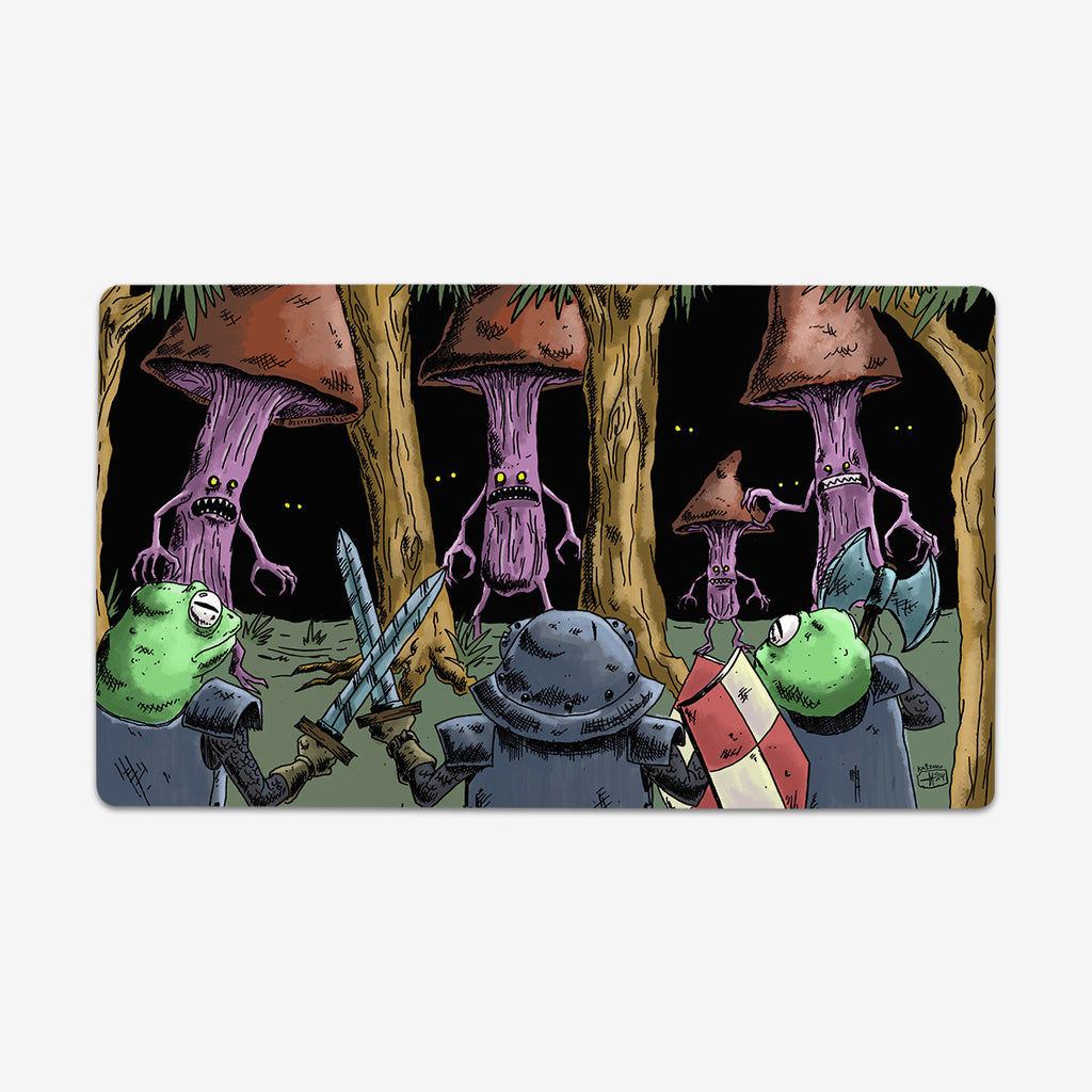Mushroom Giants Attack Playmat
