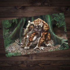 Saber Tiger Playmat