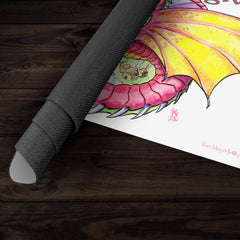 Never Give Up Dragon Playmat
