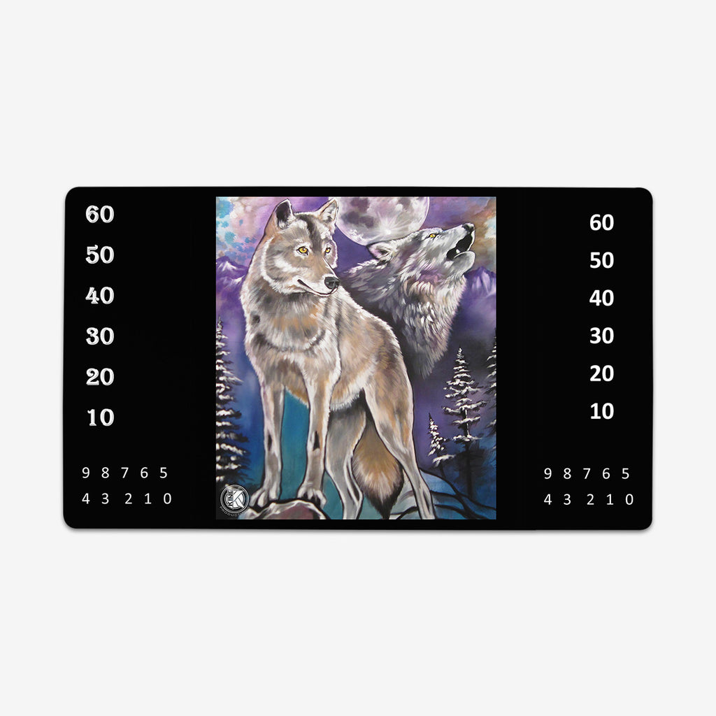 Wolf Lifecounter Playmat