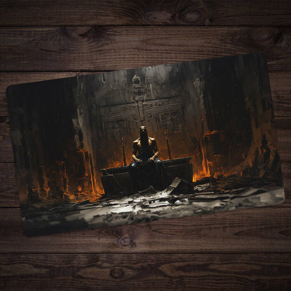 Viking Throne Room Playmat Inked Gaming