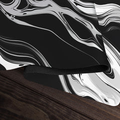 Black and White Flow Playmat