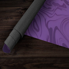 Purple Liquid Flow Playmat