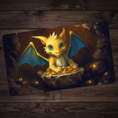 A Dragon and His Coin Playmat