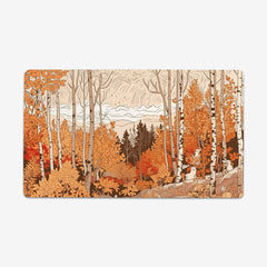 Drawn to the Birch Forest Playmat