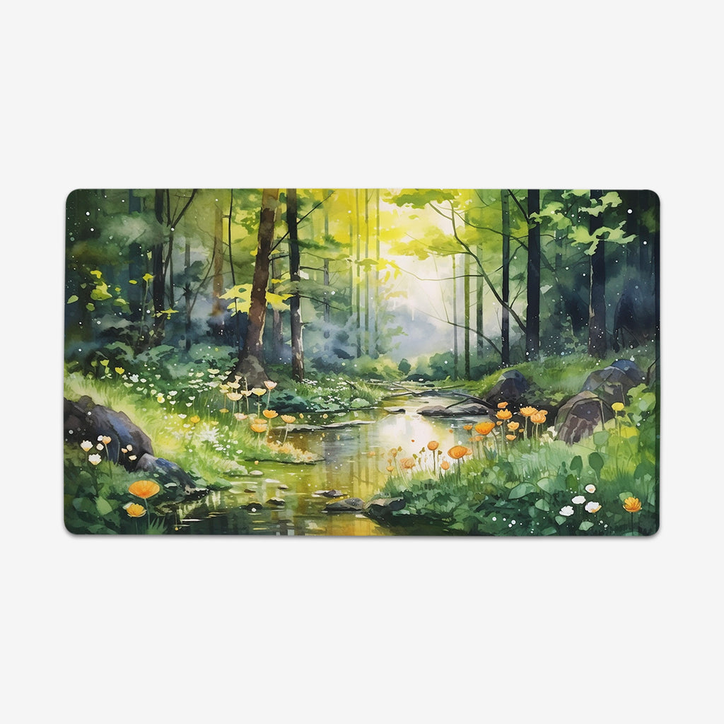 Poppies By The Stream Playmat