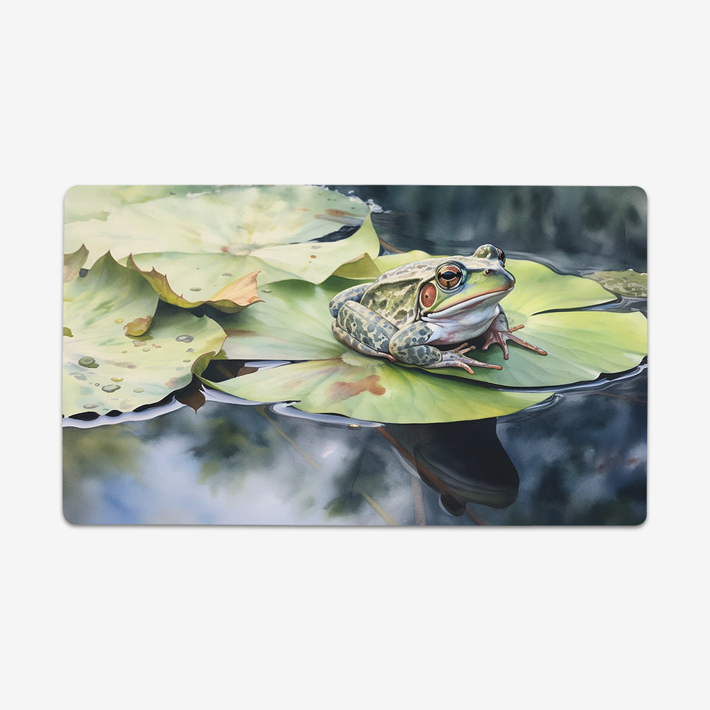 Toad on a Lily Pad Playmat