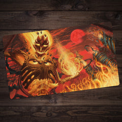 Flaming Nightmare Mage Playmat