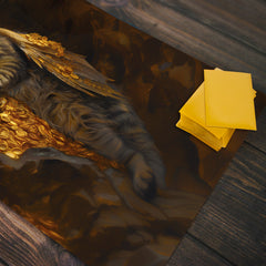 Cat Dragon's Hoard Playmat