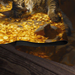 Cat Dragon's Hoard Playmat