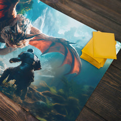 Cat Dragon's Prey Playmat