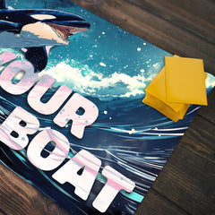 F Your Boat Playmat