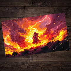 Fire and Lightning Playmat