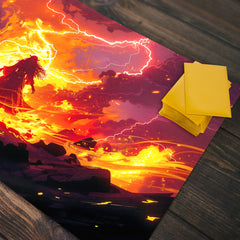 Fire and Lightning Playmat